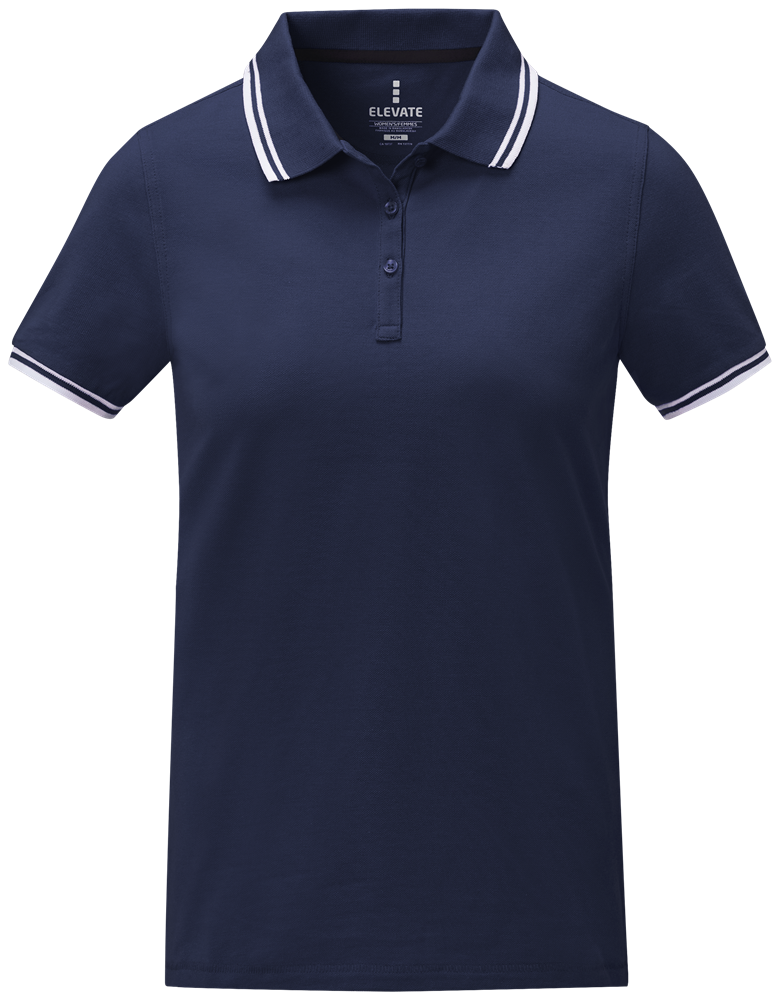 Amarago Polo mit abgesetztem Rand für Damen