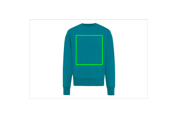 Iqoniq Kruger Relax-Rundhals-Sweater aus recycelt. Baumwolle