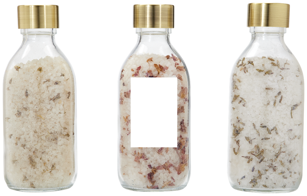 Wellmark Just Relax 3-teiliges Badesalz-Set, 200 ml