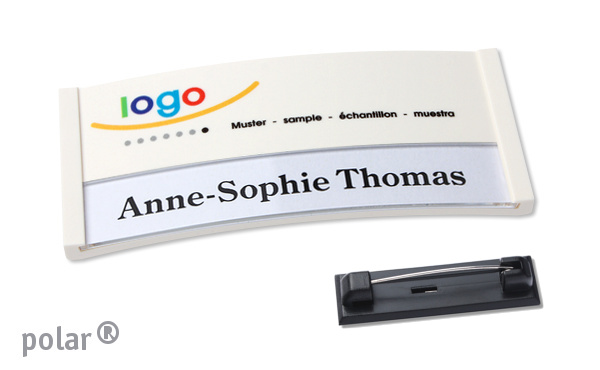 Namensschild polar® color-print