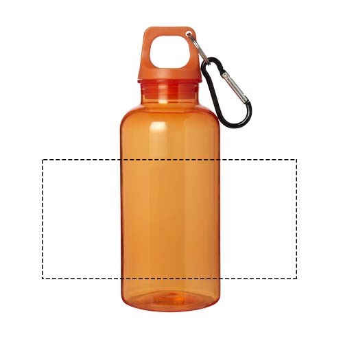 Oregon 400 ml RCS-zertifizierte Trinkflasche aus recyceltem Kunststoff mit Karabiner