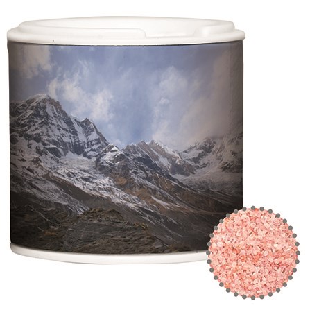 Rosa Kristallsalz, ca. 50g, Gewürzpappstreuer