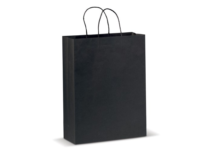 Große Papiertasche im Eco Look 120g/m²