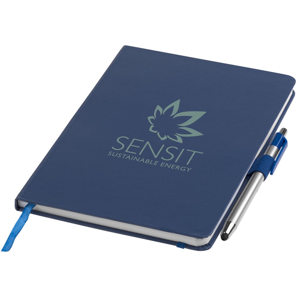 Crown A5 Notizbuch mit Stylus Kugelschreiber
