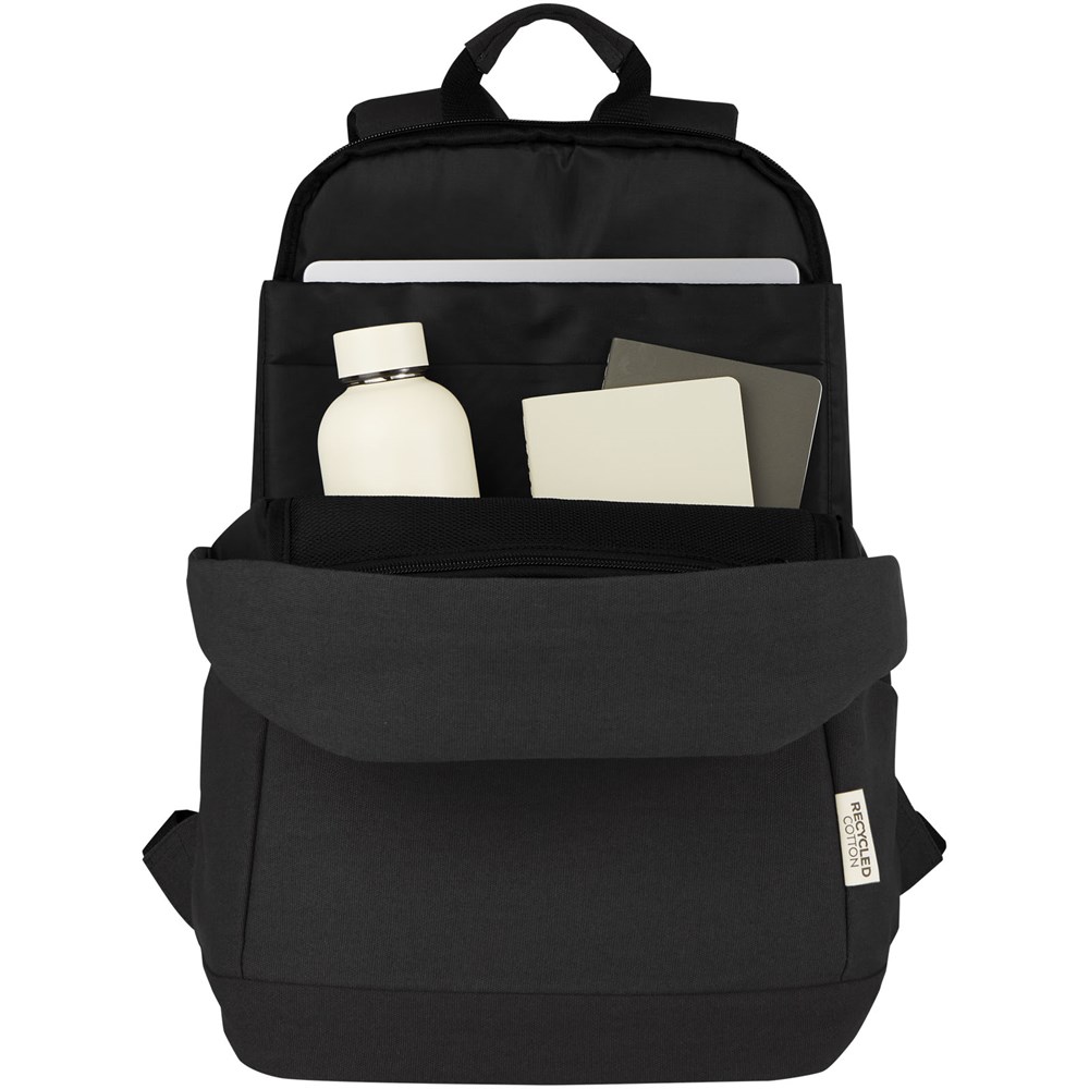Joey 15,6 Zoll Anti-Diebstahl Laptop-Rucksack 18 L aus GRS-recyceltem Canvas