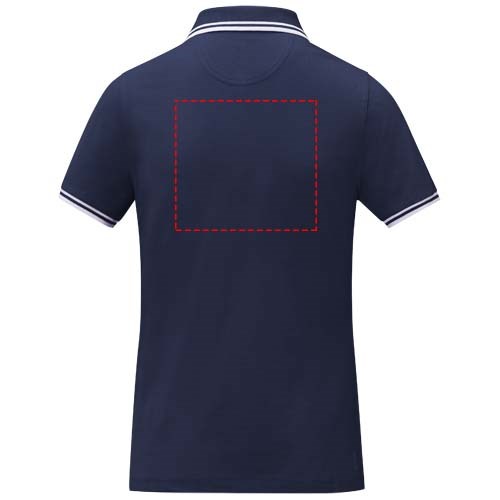 Amarago Polo mit abgesetztem Rand für Damen