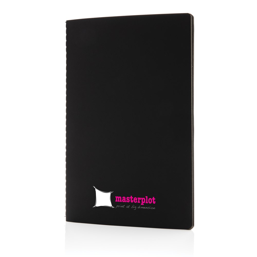 Softcover PU Notizbuch mit farbigem Beschnitt