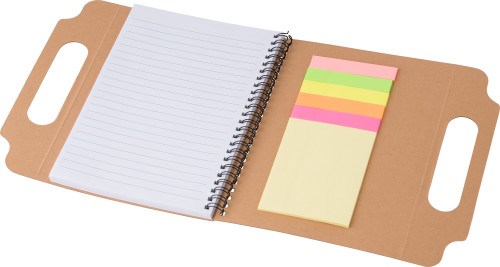 Notizbuch aus recycelter Pappe Gianluca