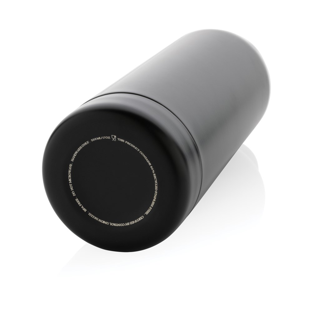 Impact Vakuumflasche aus RCS recyceltem Stainless-Steel