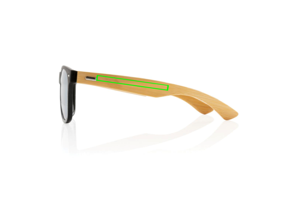 Sonnenbrille aus Bambus und RCS recyceltem Kunststoff