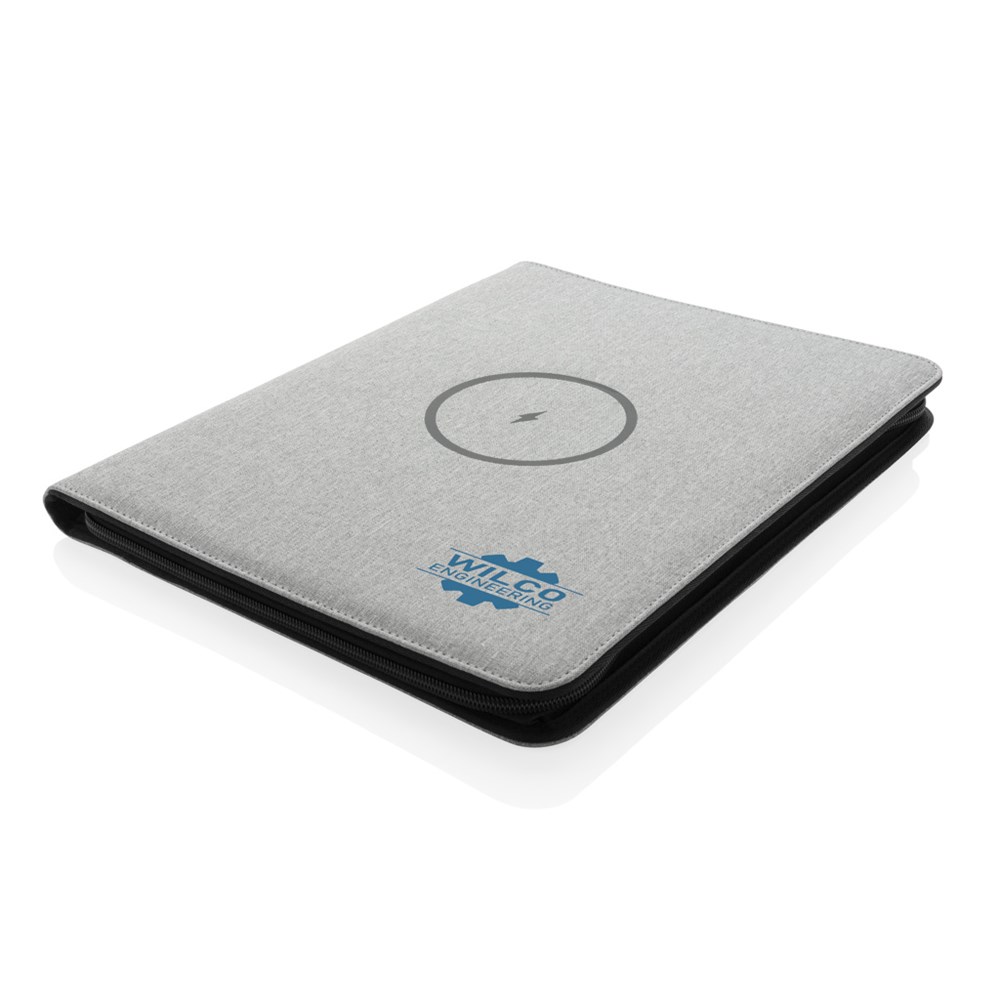 Air 5W Wireless Charging Portfolio A4 mit 5.000mAh Powerbank