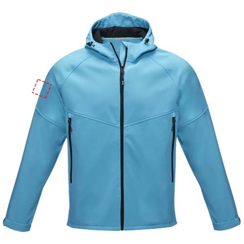 Coltan Softshelljacke aus recyceltem Material für Herren