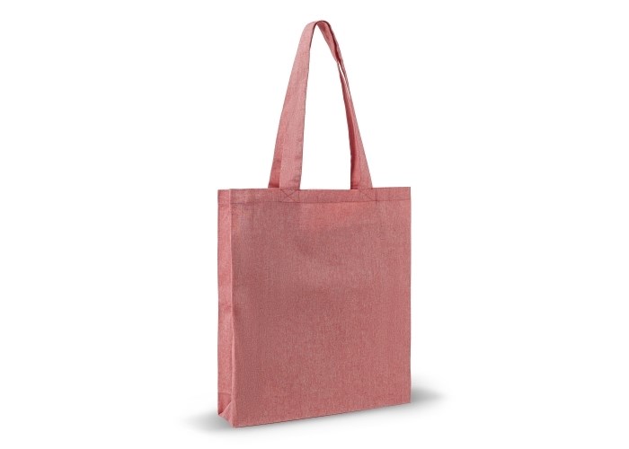 Einkaufstasche aus recycelter Baumwolle 38x42x10cm