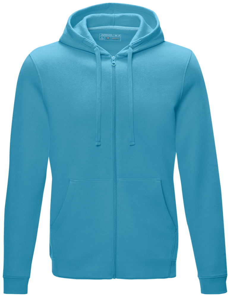 Ruby Hoodie mit durchgehendem Reißverschluss aus GOTS- und GRS-zertifiziertem Bio-Material für Herren