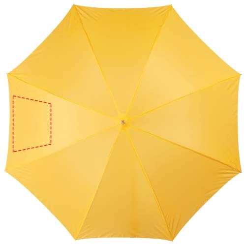 Lisa 23" Automatikregenschirm mit Holzgriff