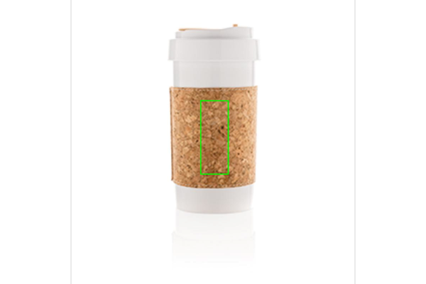 ECO PLA Dose mit Elementen aus Kork