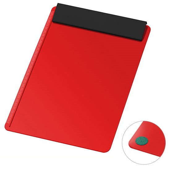 Klemmbrett DIN A4 "Alpha" mit Filzpunkten