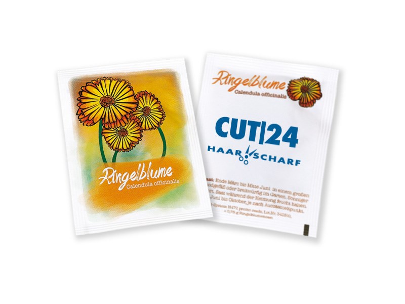 Samentüten Blütenzauber-Ringelblume (inkl.Druck)