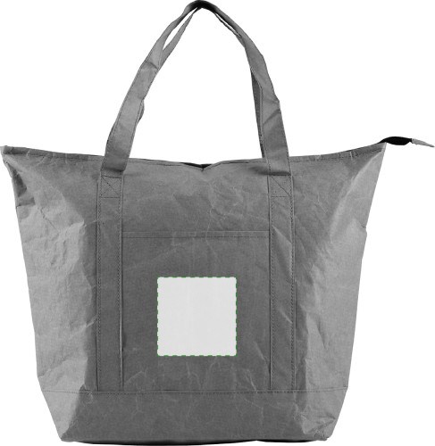Laminierte Einkaufs- und Kühltasche aus Papier Oakley