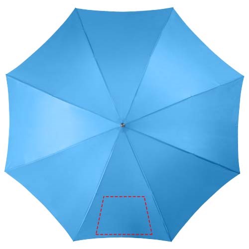 Lisa 23" Automatikregenschirm mit Holzgriff