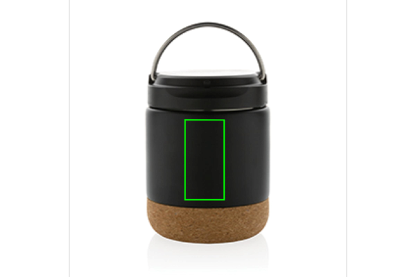Savory Lebensmittelflasche aus RCS recycelt. Stainless-Steel