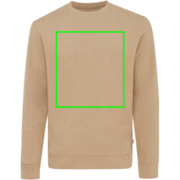Iqoniq Denali ungefärbt. Rundhals-Sweater aus recycelter BW Iqoniq Denali ungefärbt. Rundhals-Sweater aus recycelter BW