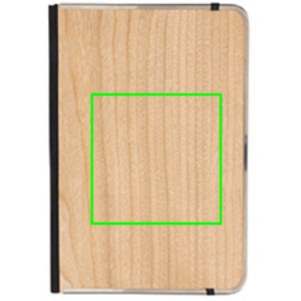 Treeline A5 Deluxe Notizbuch mit Holzeinband