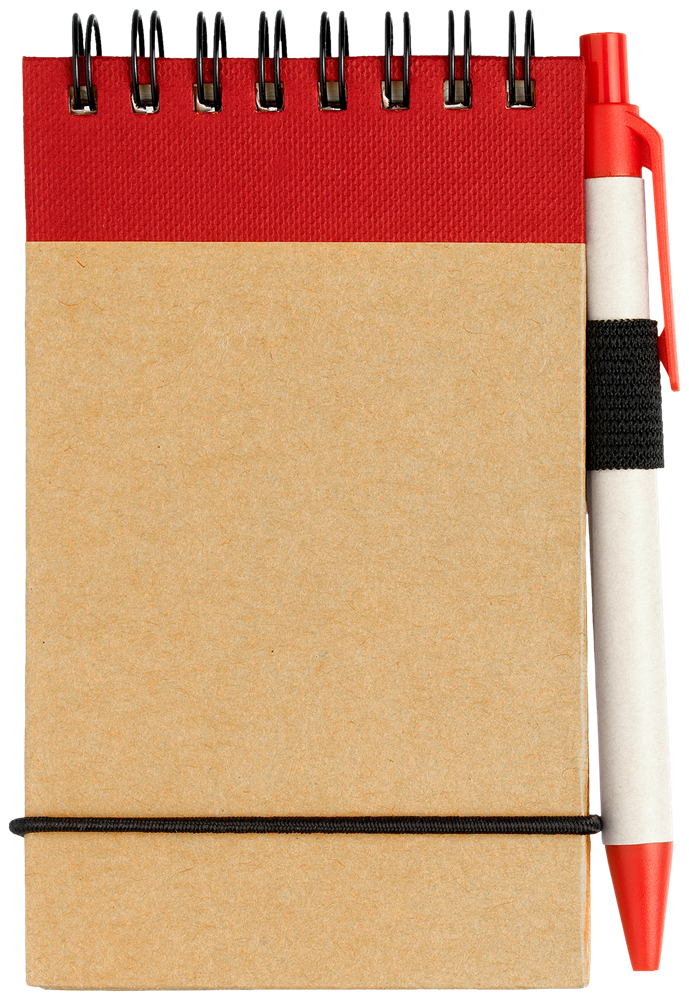 Zuse A7 Recycling Notizblock mit Stift