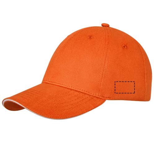 Darton Sandwich Kappe mit 6 Segmenten