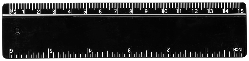 Refari 15 cm Lineal aus recyceltem Kunststoff