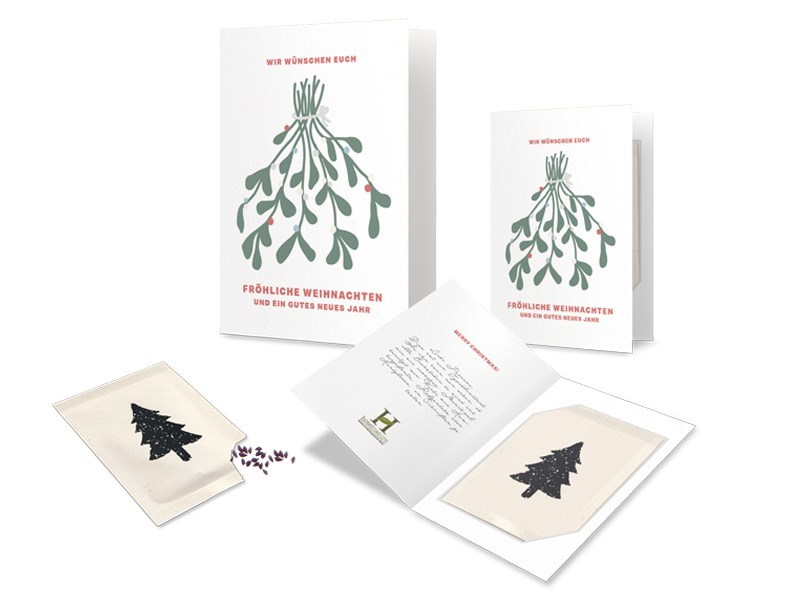 PlantCard A7-Samenklappkarte (Chromo Karton) - Saat nach Wahl