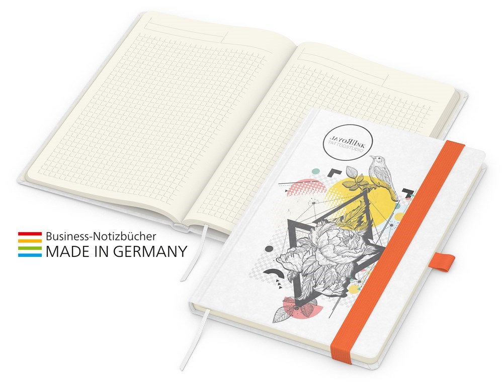 Match-Book Creme bestseller Natura inkl 4C-Druck