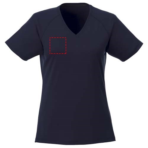 Amery T-Shirt mit V-Ausschnitt cool fit für Damen