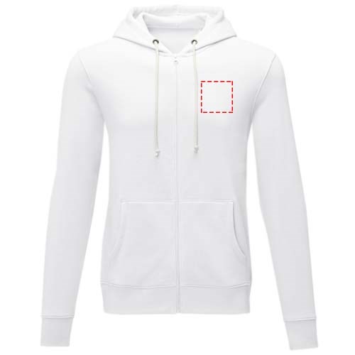Theron Herren Kapuzenpullover mit Reißverschluss