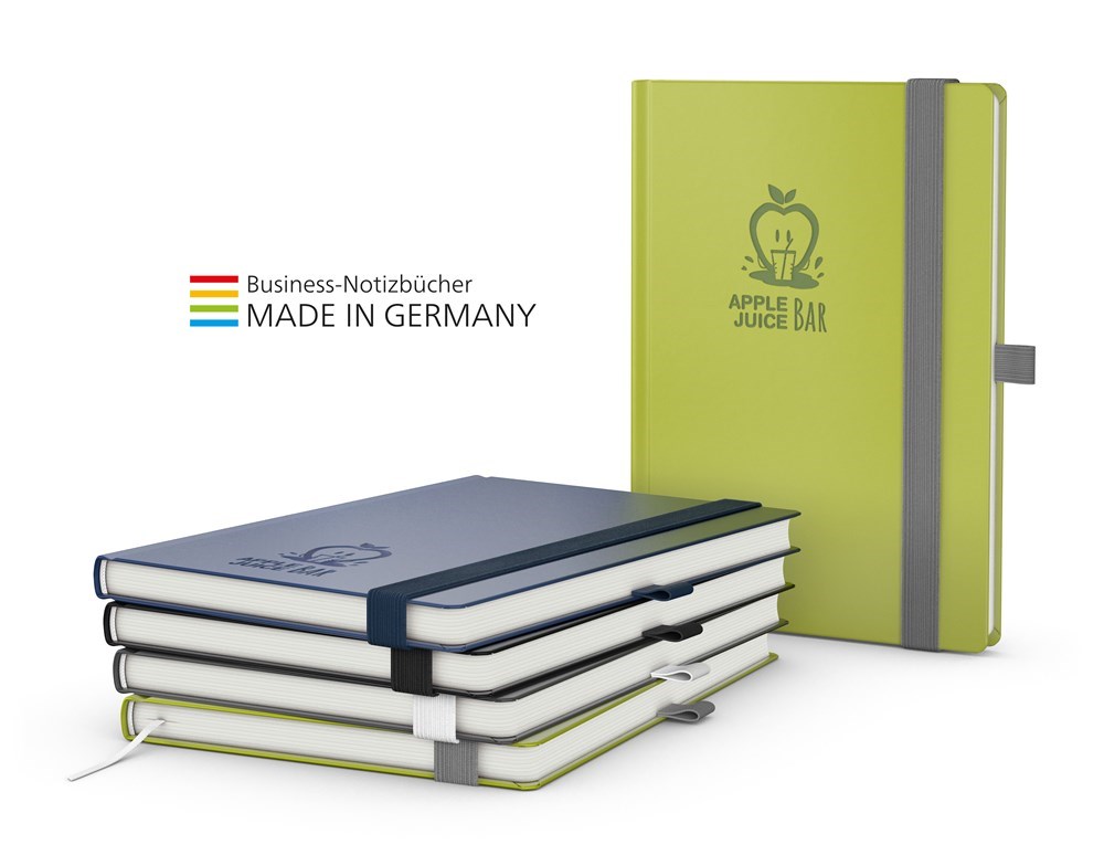 Organic-Book green+blue inkl. Prägung