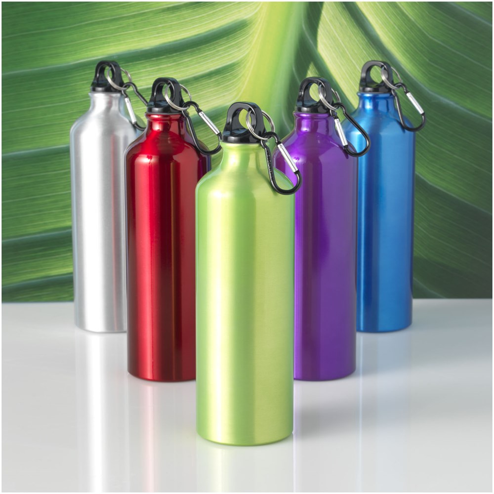 Oregon matte 770 ml Aluminium Trinkflasche mit Karabiner