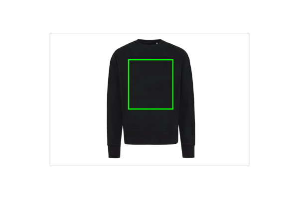 Iqoniq Kruger Relax-Rundhals-Sweater aus recycelt. Baumwolle
