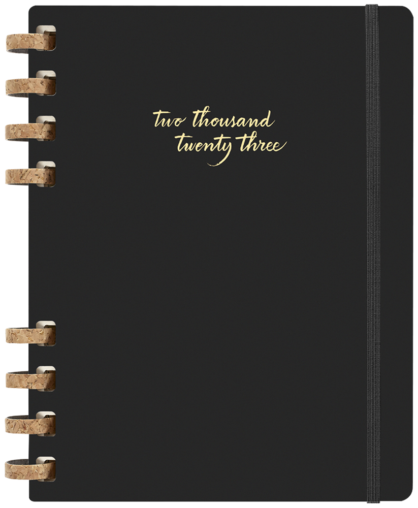 Moleskine 12M XL Hardcover Tagesplaner mit Spiralbindung