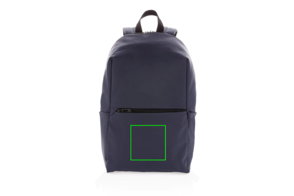 Schicker PU 15.6" Laptop-Rucksack