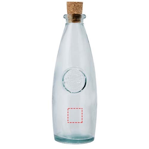 Sabor 2-teiliges Set für Öl und Essig aus recyceltem Glas