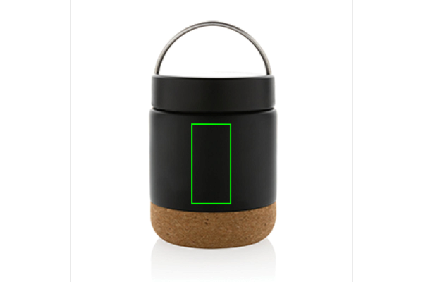 Savory Lebensmittelflasche aus RCS recycelt. Stainless-Steel