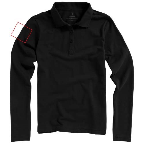 Oakville Langarm Poloshirt für Damen