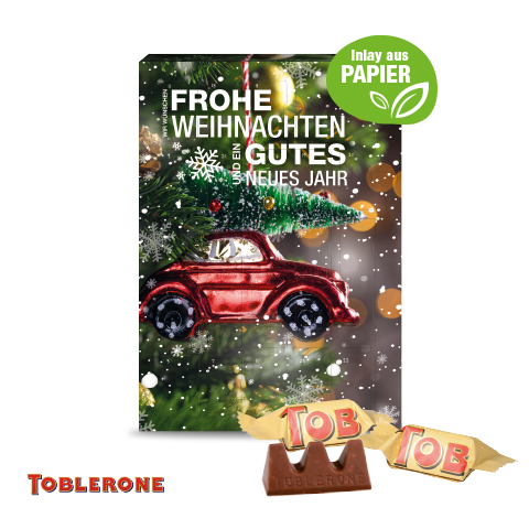 Adventskalender mit TOBLERONE Milch