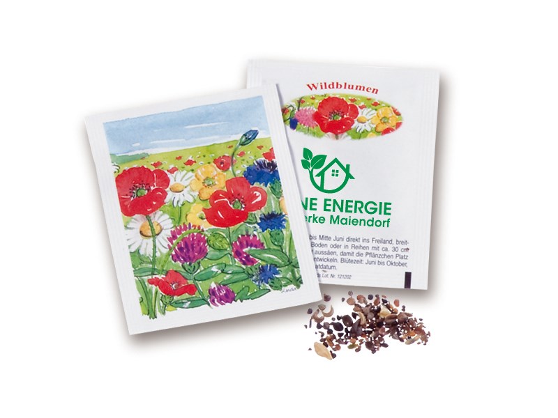 Samentüten Country Garden - Wildblumen (inkl. Druck)