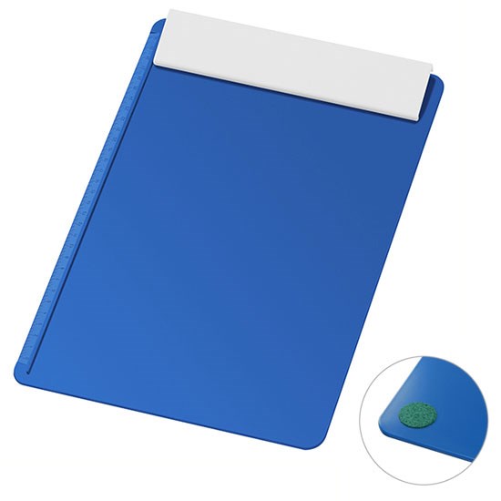 Klemmbrett DIN A4 "Alpha" mit Filzpunkten