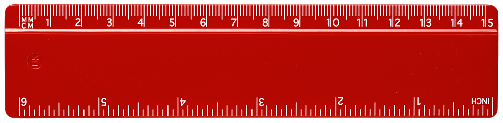 Refari 15 cm Lineal aus recyceltem Kunststoff