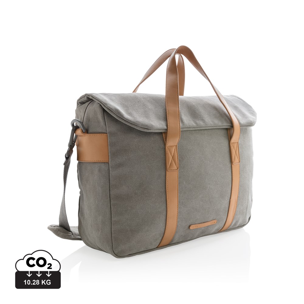 Canvas Laptop-Tasche, PVC-frei
