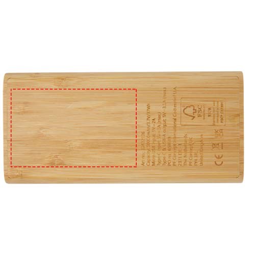 Tulda 10.000 mAh Powerbank aus Bambus