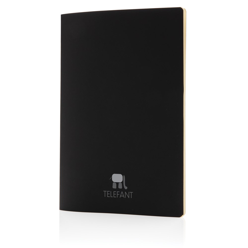 Softcover PU Notizbuch mit farbigem Beschnitt