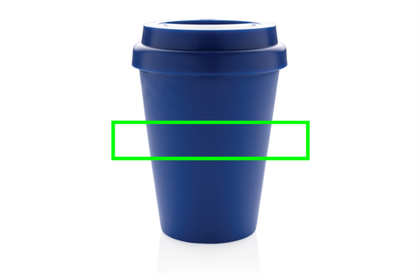 Wiederverwendbarer doppelwandiger Kaffeebecher 300ml